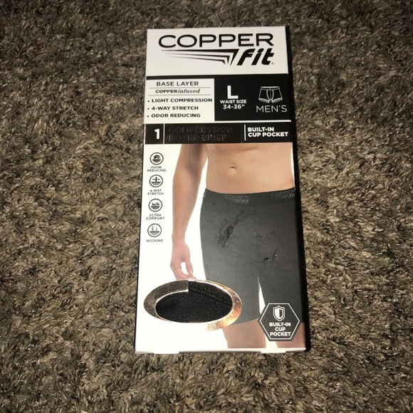 copper fit compression boxer briefs